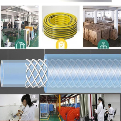 Bộ dây vòi xịt nước rửa xe,tưới cây tăng áp 3 lần 3-5M( nối nhựa xanh) 206317 TL