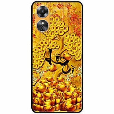 Ốp lưng cho Oppo A15 - A15S - A17 - A17K - A57 4G - A94 5G - A95 5G - Cây Lộc Tài - Hàng Chính Hãng
