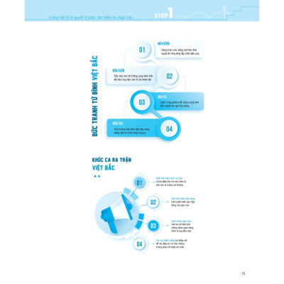 Sách 3 Step - Tiết lộ bí quyết 3 bước đạt điểm 8+ Ngữ Văn