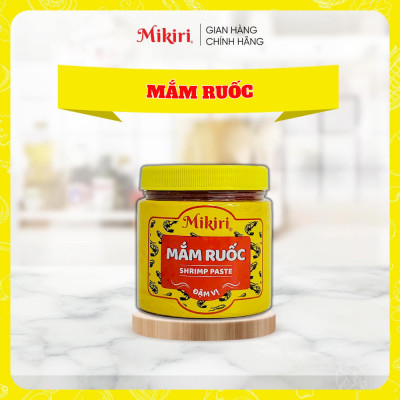 Bộ Tứ Mắm Mikiri 1 Mắm nêm pha sẵn + 1 Mắm tôm + 1 Mắm ruốc + 1 Mắm ruốc xào - Gia vị chế biến hoặc ăn liền