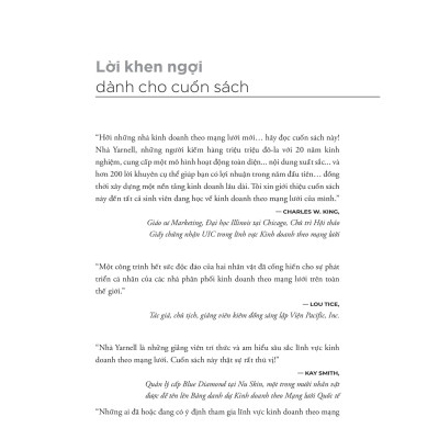 Network Marketing - Khởi Đầu Kinh Doanh Theo Mạng - Bí Quyết Thành Công Trong Năm Đầu Tiên