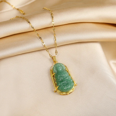 Dây chuyền mặt phật ngọc