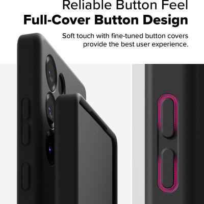 Ốp lưng dành cho Samsung Galaxy S25 Ultra RINGKE Silicone Magnetic - Hàng Chính Hãng