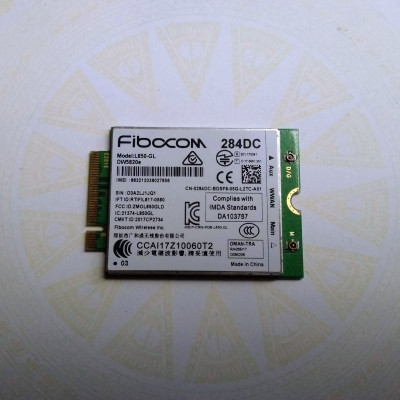 Card WWAN 4G Dell DW5820e (Fibocom Model: L850-GL) dùng cho laptop dell Precision 3541, 3551, 3561, Latitude 5500, 5501, 5401, 5400, 3301, 3500, 5310, 3510, 5511 - Card LTE WWAN DW5820e cho Laptop Dell - Hàng chính hãng