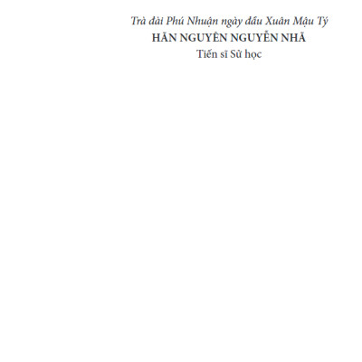 Tiểu Sử Và Hành Trạng Các Nhà Khoa Học Bảng Hán Học Nam Bộ