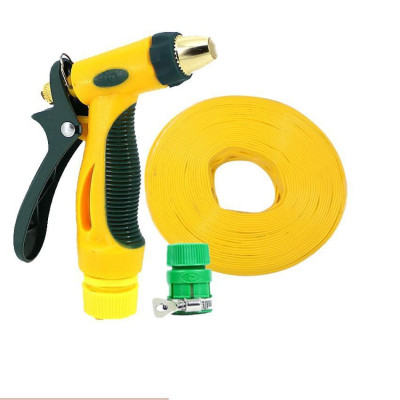 Bộ dây vòi xịt nước rửa xe,tưới cây tăng áp 3 lần 3-5M( nối nhựa xanh) 206317 TL
