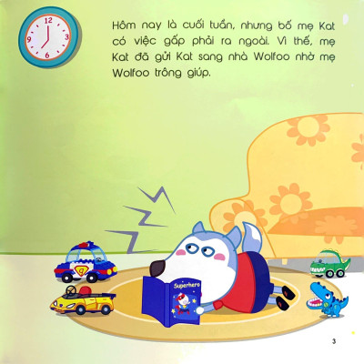 Combo Sách Wolfoo EQ - Vì Sao Tớ Không Nên (Bộ 4 Cuốn)