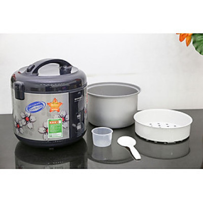 Nồi Cơm Điện Sharp KS-NR181STV SS - 1.8 Lít - Hàng chính hãng