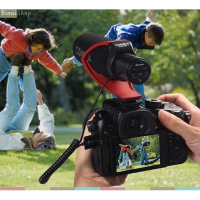 Micro Shortgun Cho Máy Ảnh, Máy Quay Comica CVM-V30  - Hàng Chính Hãng