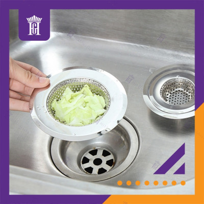 Lọc Rác Inox Chậu Rửa Bát Size XL 14cm Chặn Rác Inox Bồn Rửa Chén Hoàng Gia Haodex Inox 201 Siêu Bền 2 Mặt Mạ Bóng Chất Lượng Cao – Hàng Nhập Khẩu.