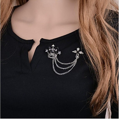 Ghim cài áo vương miện - ghim cài vest cưới