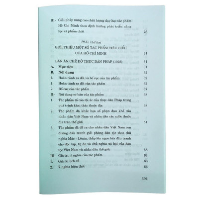 Sách - Nâng Cao Chất Lượng Dạy Học Tác Phẩm Hồ Chí Minh - NXB Chính Trị Quốc Gia