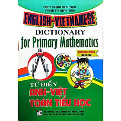Sách - Từ Điển Anh - Việt Toán Tiểu Học Song Ngữ - Hồng Ân
