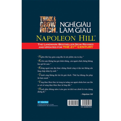 Sách - Nghĩ Giàu và Làm Giàu - Bìa Cứng - First News