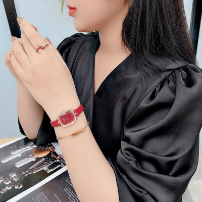 Đồng hồ nữ Julius Hàn Quốc JA-1341 dây da