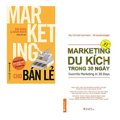 Combo For Marketer: Marketing Cho Bán Lẻ + Marketing Du Kích Trong 30 Ngày