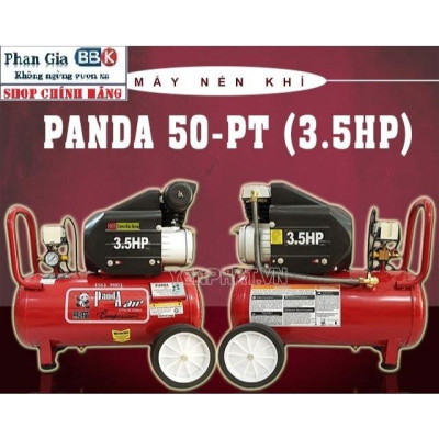 Máy nén khí PANDA 30L ,50L - 3.5HP chính hãƞg, Chuyên dùng công trình, BH 12 Tháng ,100% Dây đồng