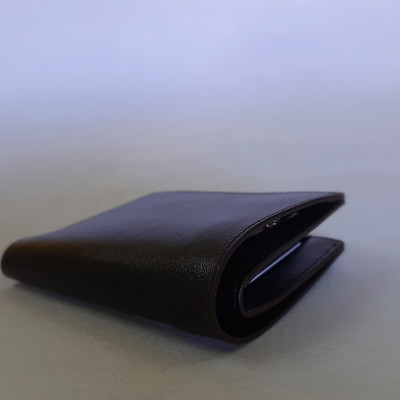 Ví nam da bò thật dáng đứng 100% CL-43Br