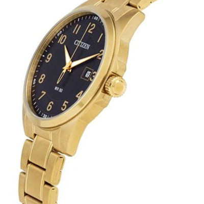 Đồng Hồ Nam Citizen Dây Thép Không Gỉ BI5042-52E - Mặt Đen