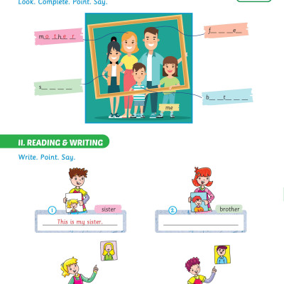 Bài tập bổ trợ Tiếng Anh 3 Extra and Friends