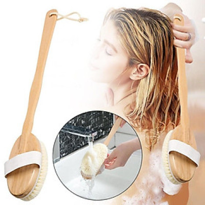 Bộ Bàn Chải Tắm Cọ Da Khô, Tẩy Da Chết Body, Gậy Chà Da Khi Tắm Massage Body Cực Loại Tháo Rời (Xả Rẻ Lấy 5*)
