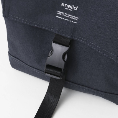 Balo ANELLO nắp đậy vải polyester chống nhiệt cỡ nhỏ AT-H1931