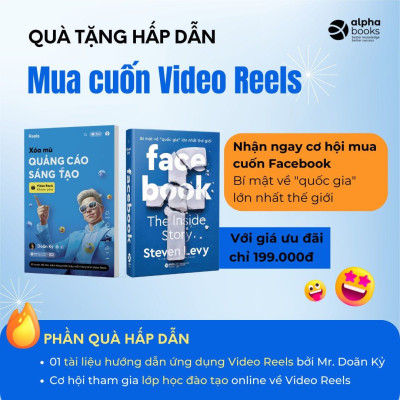 Sách Xóa Mù Quảng Cáo Sáng Tạo - Video Reels Khám Phá - Alphabooks - Bản Quyền