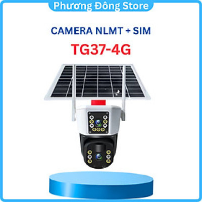 Camera năng lượng mặt trời SIM 4G ,FHD-6.0MP hình ảnh sắc nét, chống nước chống thấm TG37-4G sử dụng App IP PRO ( Eseecl) - Hàng nhập khẩu
