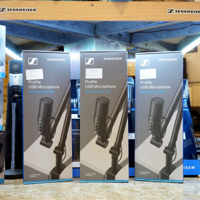 Micro Profile USB Sennheiser chuyên Streaming, Gaming - Hàng chính hãng