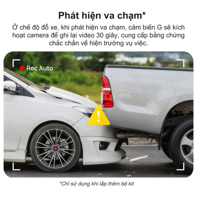 Camera hành trình 70mai M310 Ghi hình 2K (QHD) Góc quay rộng 130° (Cam trước) - Hàng chính hãng