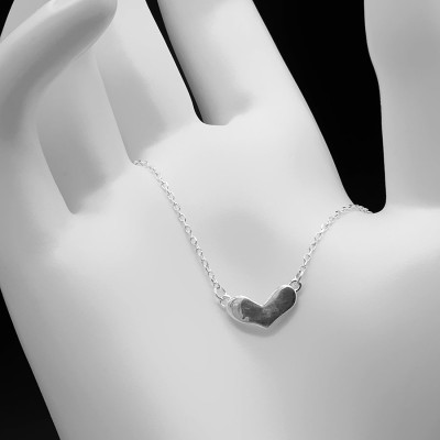 Lắc Chân Nữ Bạc Hiểu Minh LC213 trái tim