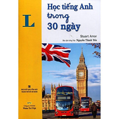 Sách - Học Tiếng Anh Trong 30 Ngày (Kèm CD) - Nhân Trí Việt