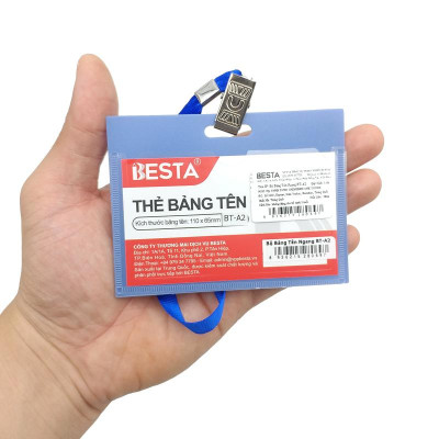 Bảng Tên Nhựa Ngang - Besta BT-A1