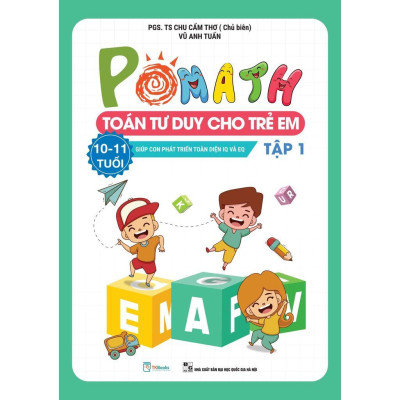 Sách - Pomath Toán Tư Duy Cho Trẻ Em 10 - 11 Tuổi - MCBooks