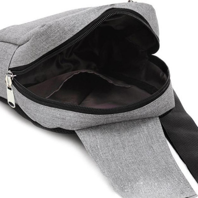 Combo Balo Thời Trang & Túi Đeo Messenger PRAZA - BL172DC095 (Xám)