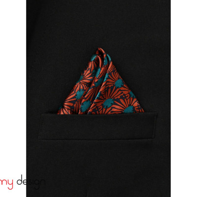 KHĂN LỤA ORGANIC CÀI ÁO CHO NAM.