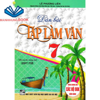 sách - combo đề và dàn bài tập làm văn lớp 7 (bộ 3 cuốn)
