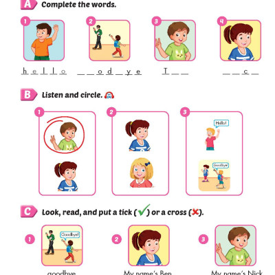 Tiếng Anh 3 i-Learn Smart Start trọn bộ (sách học sinh, sách bài tập, vở tập viết)