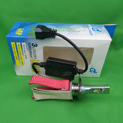 Đèn pha LED T4s 3 màu chíp led taiwan Cao cấp lắp zin sài được cả điện máy hàng loại 1 bảo hành 12 tháng