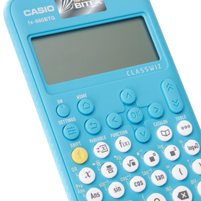 Máy Tính Casio Fx-880BTG - Màu Xanh
