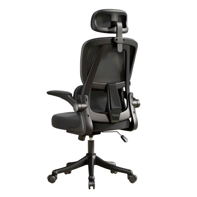 Ghế làm việc hỗ trợ cột sống màu đen CM4564-M Nội thất Capta