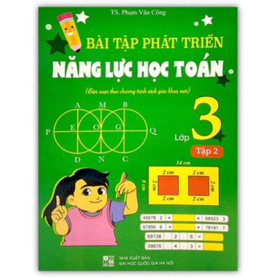 Sách - Combo Bài Tập Phát Triển Năng Lực Học Toán Lớp 3 - Tập 1 + tập 2