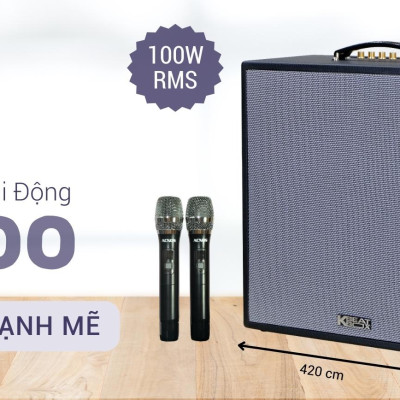Dàn âm thanh di động xách tay ACNOS CS300
