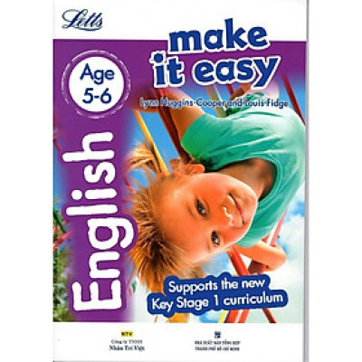 Sách - Letts Make It Easy - English (Age 5-6) - Nhân Trí Việt