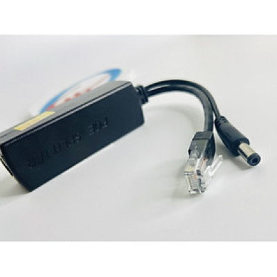 bộ chuyển nguồn poe 48v-12v dùng cho camera, Hàng Chính Hãng.