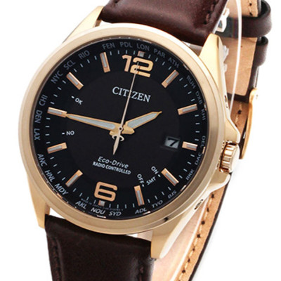 Đồng Hồ Nam Citizen Dây Da CB0018-19W - Mặt Nâu (Sapphire)