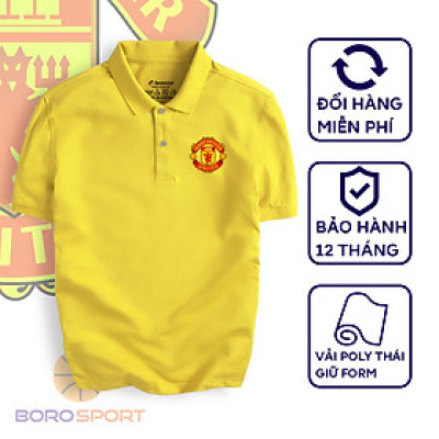 Áo Polo Boro Sport Chất Liệu Vải Poly Thái Giữ Form Thiết Kế Thời Trang Năng Động Manchester United