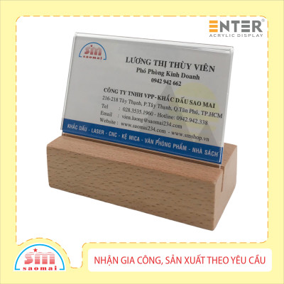 Đế gỗ Enter FG-12 90x40x25mm
