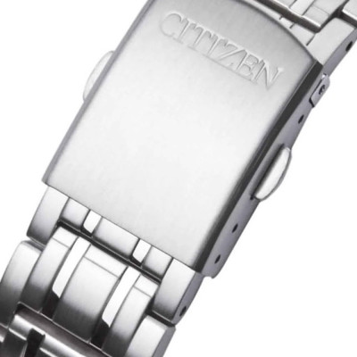 Đồng Hồ Nam Citizen Dây Thép Không Gỉ NJ0020-51B - Mặt Trắng (Sapphire)