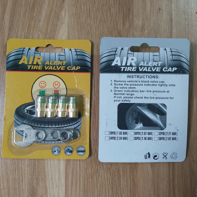 Bộ 4 van xe cảnh báo áp suất lốp xe ô tô xe máy lõi đồng cao cấp